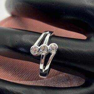 Sterling Silver CZ Toe Ring